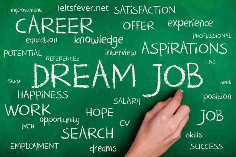 Describe Your Dream Job - Speaking - IELTS Fever
