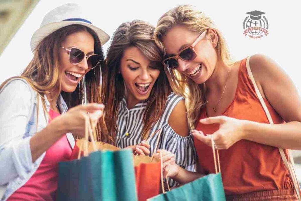 Shopping Is the Favourite Free Time Activity for Many Young People Today. (1)