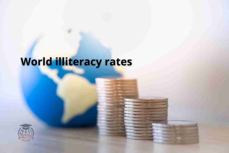 the-chart-below-shows-estimated-world-illiteracy-rates-by-region-and-by