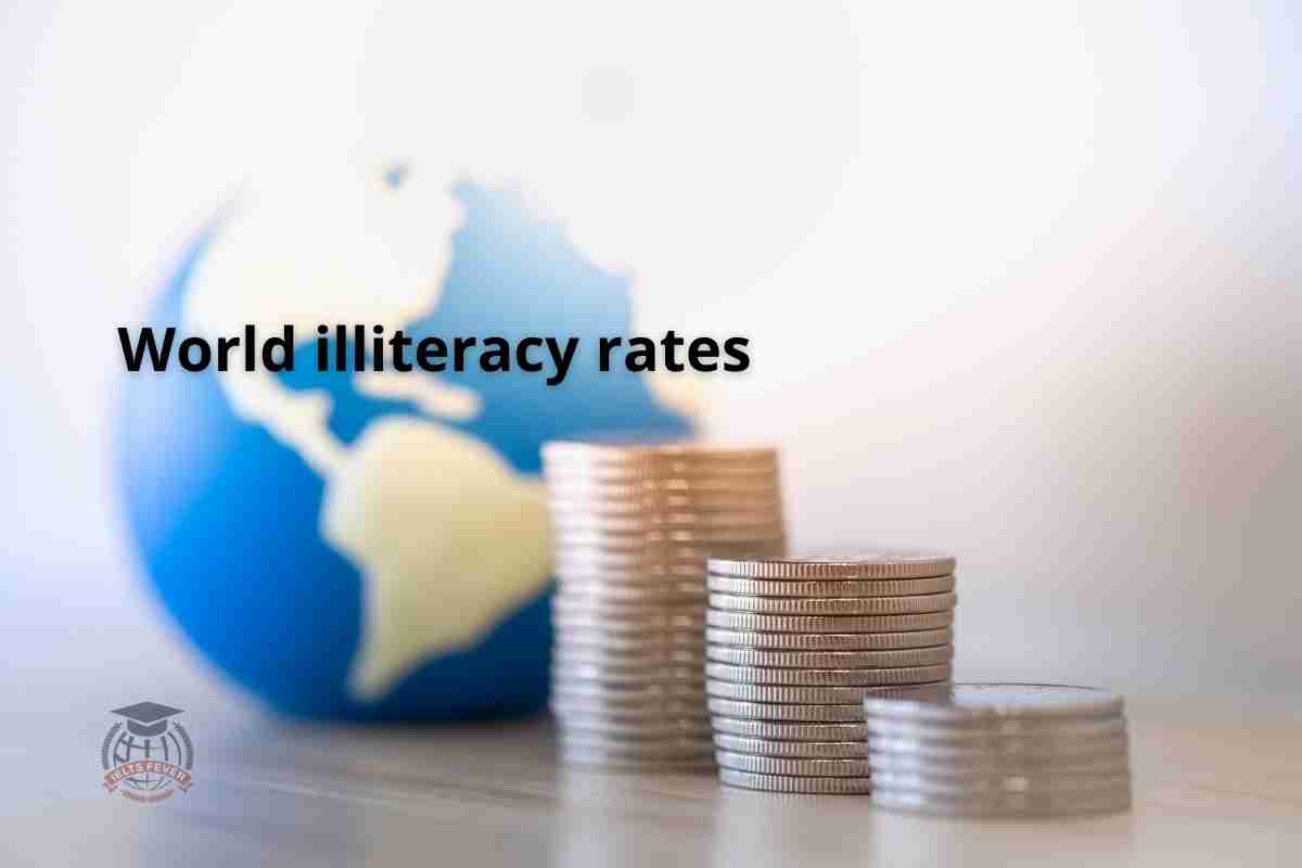 The Chart Below Shows Estimated World Illiteracy Rates by Region and By Gender for The Year 2000 (2)